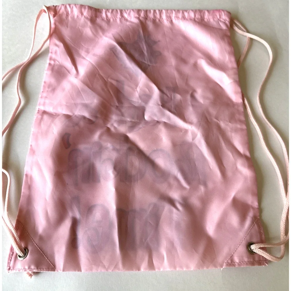 VTG 2002 Club Libby Lu Pink Drawstring Bag 